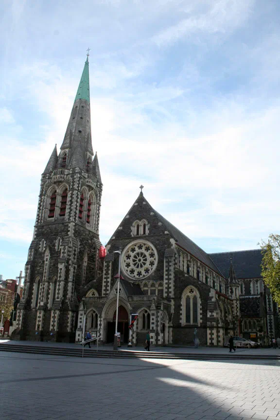 La catedral de Christchurch, en 2007