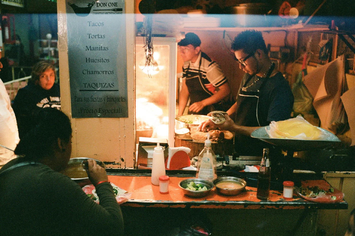 Street taco stand