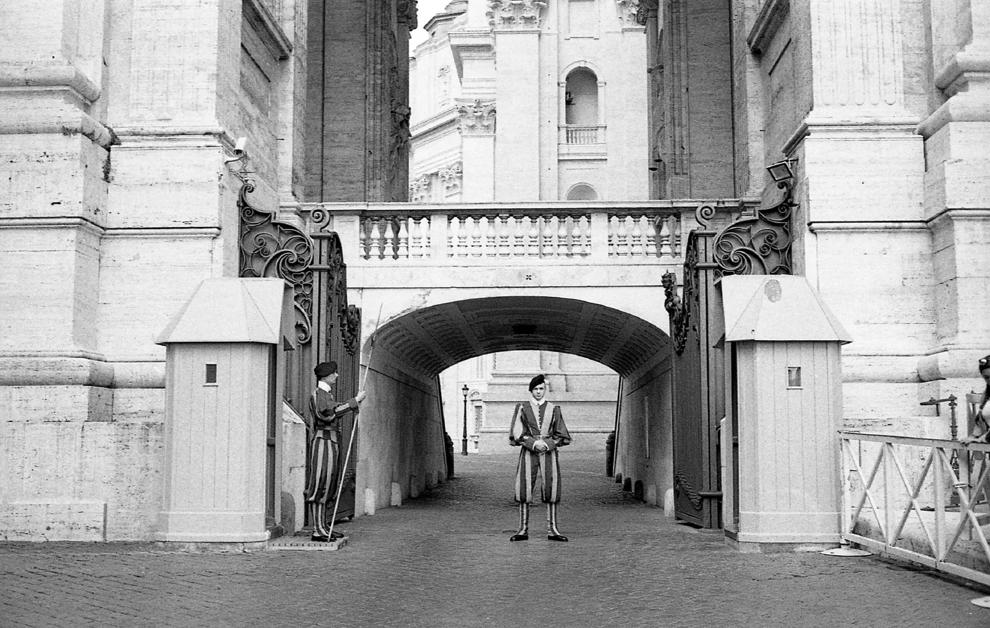 Swiss guard in Vatican City